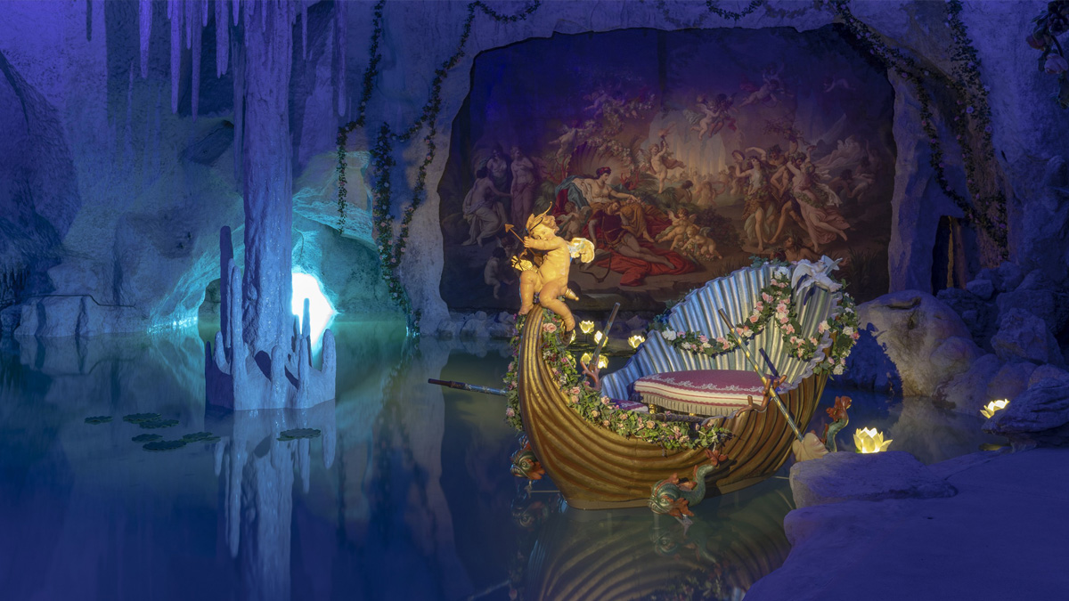  Schloss Linderhof, Venusgrotte © Bayerische Schlösserverwaltung (Foto: M. Scherf/ V. Freudling)