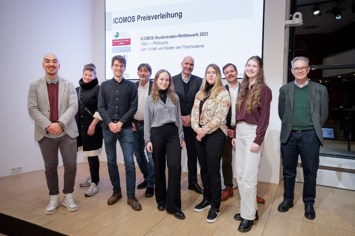 ICOMOS-Studierendenwettbewerb 2023 - Ergebnisse