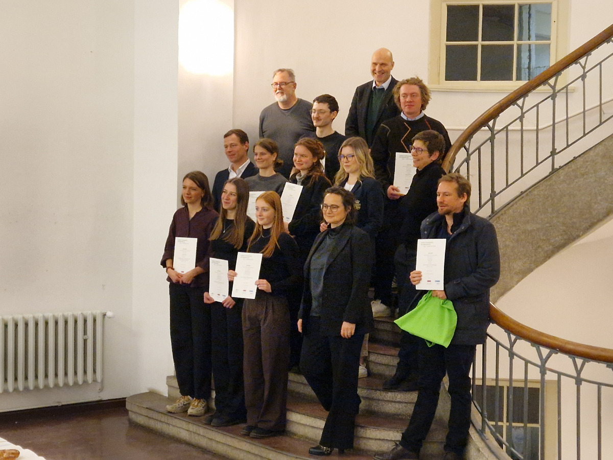 20. Januar 2026, Weimar -- Preisverleihung für ICOMOS-Studierendenwettbewerb 2025